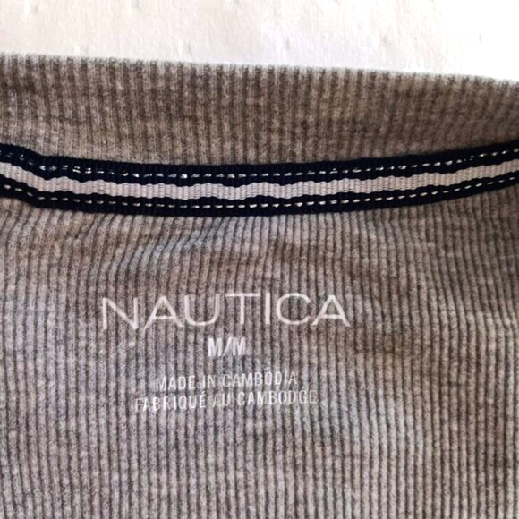 Nautica Fleece Pajamas Pajama Set 2-Piece Cozy Winter Gray Women's Size M NWOT - Picture 2 of 16